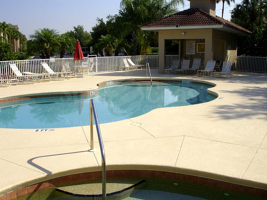 Cypress Trace Condos Community Pool and Hot Tub